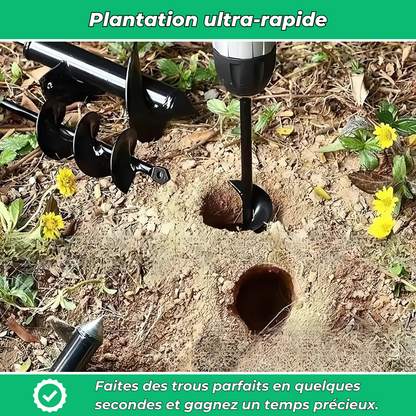 Foret de Terre pour Perceuse – Plantation Rapide et Facile pour Jardinage Efficace