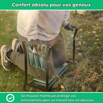 Banc de Jardinage – Travaillez Sans Douleur et Profitez Sans Effort pour Vos Activités de Jardinage