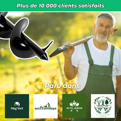 Foret de Terre pour Perceuse – Plantation Rapide et Facile pour Jardinage Efficace