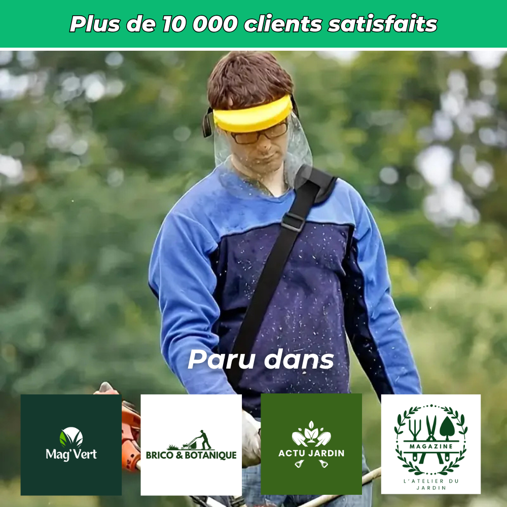 Sangle Réglable pour Débroussailleuse – Confort et Support lors du Jardinage
